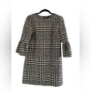 Zara - Black and White mini dress - size: S